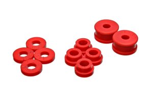 Nissan Maxima Shifter Bushings - Energy Suspension - Performance Polyurethane - Red - `02-`03 Nissan Maxima Shifter Bushings - Energy Suspension - Performance Polyurethane - Red - `02-`03